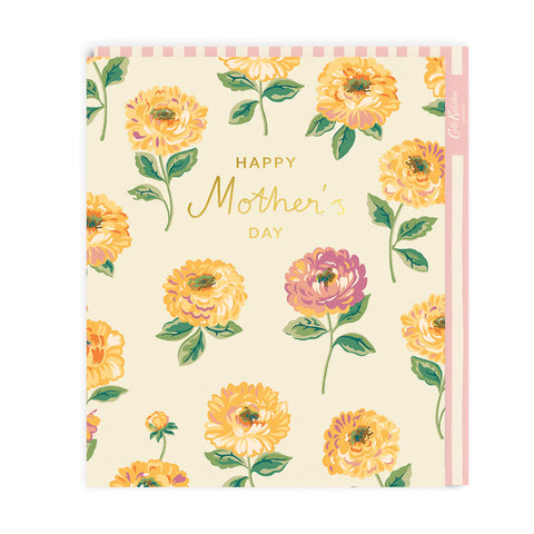 Peony Print Happy Mother's Day Card