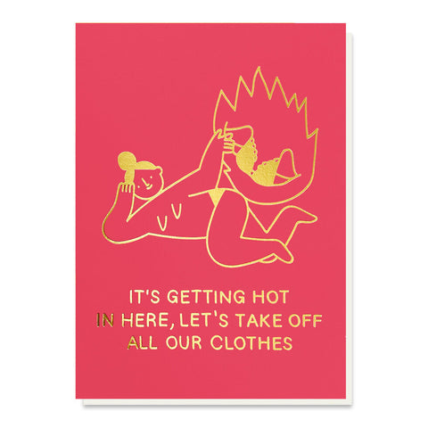 It's Getting Hot in Here Card