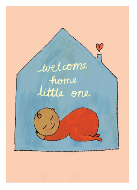 Welcome Home Little One Card