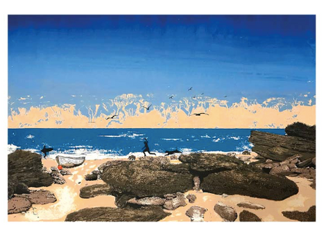 Beach Boys by Tim Southall Card