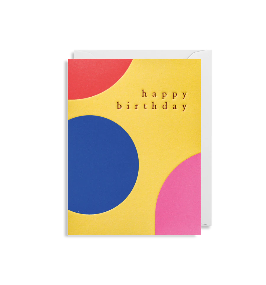 Happy Birthday Mini Card