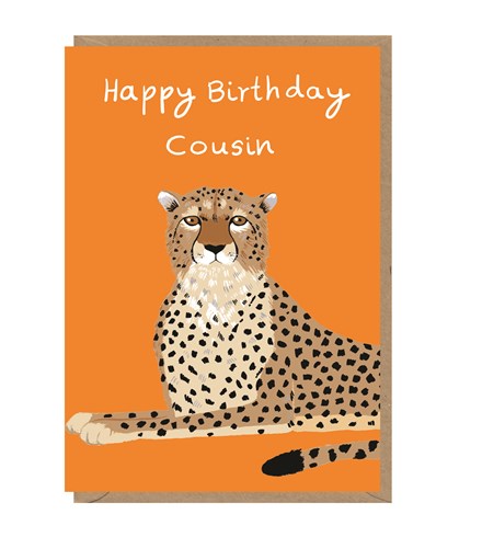 Happy Birthday Cousin Leopard