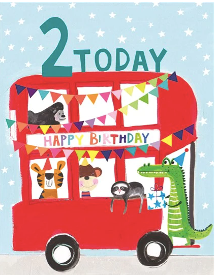 2 Today Birthday Bus